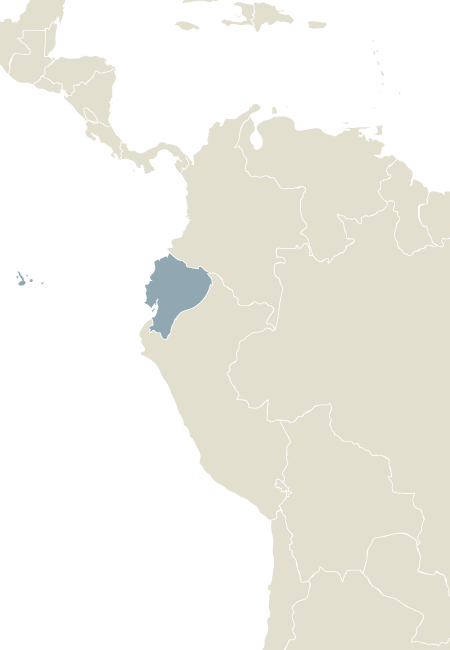 Map Ecuador